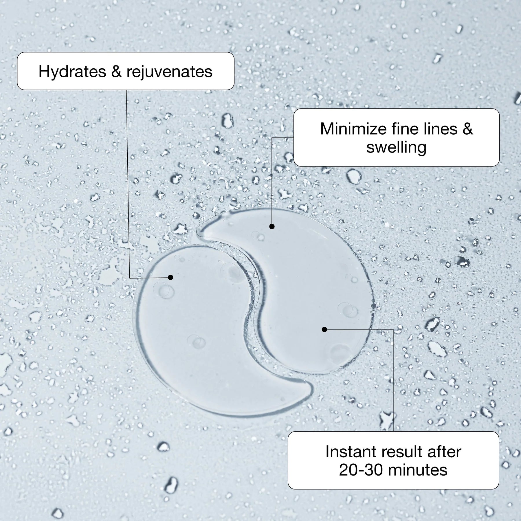 Instant Recharge Hydrogel maska acu zonai 30 pāri