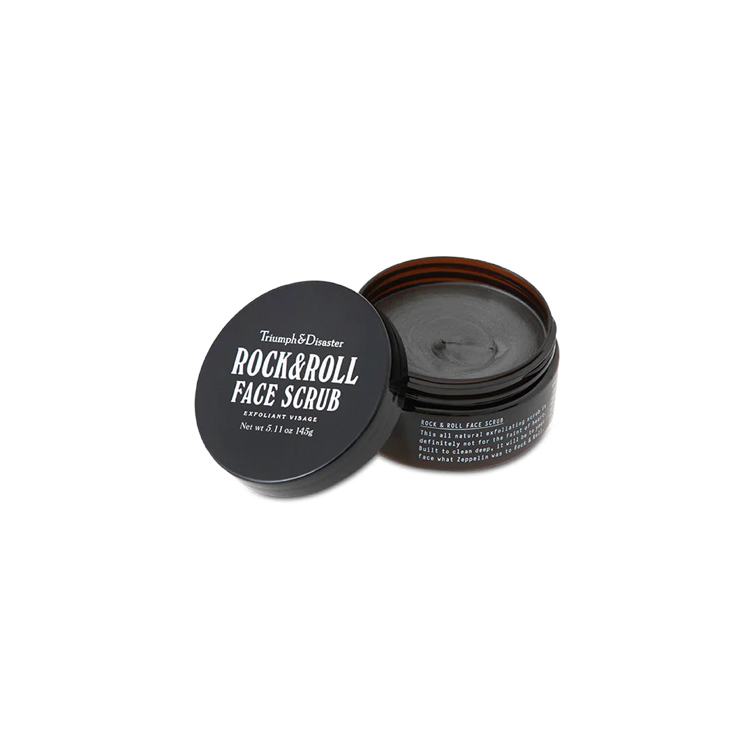 Rock & Roll Volcanic Ash & Green Clay Face Scrub 145gr