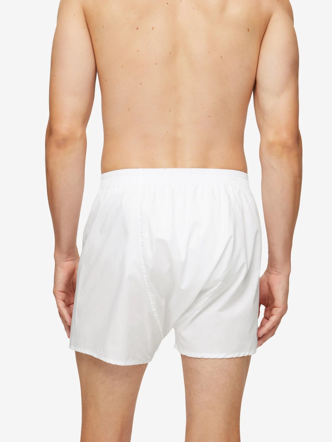 Men's Classic Fit Boxers Savoy Cotton White