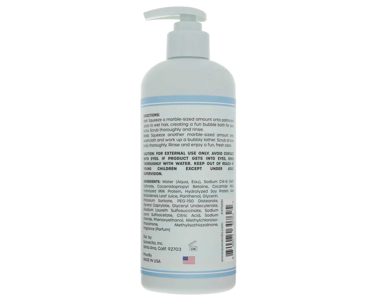 Šampūns, kondicionieris un dušas želeja bērniem 473ml