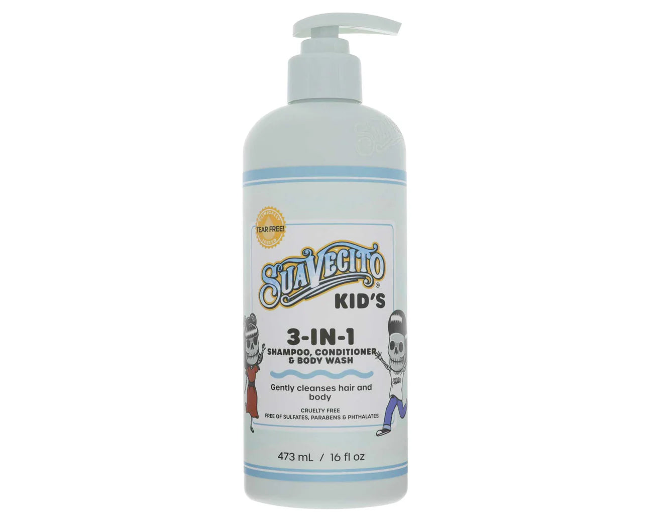 Šampūns, kondicionieris un dušas želeja bērniem 473ml