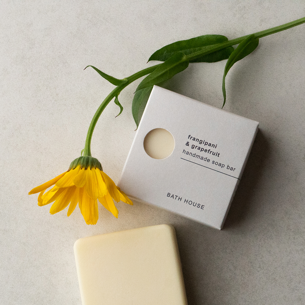 Soap Bar Frangipani & Grapefruit 100gr