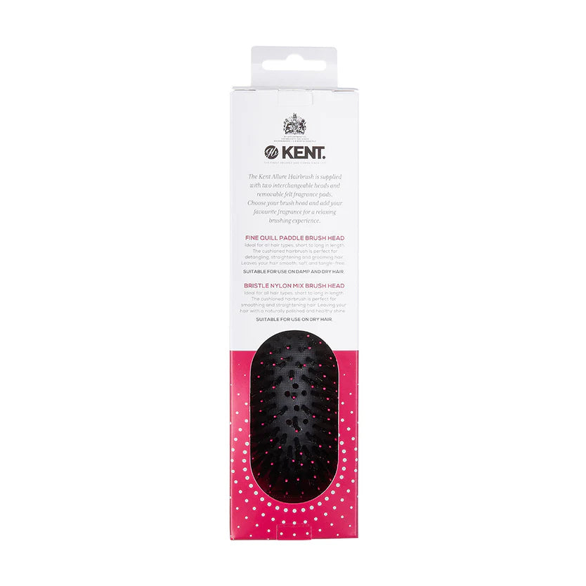 2-in-1 Hairbrush with Perfume Pads ALLURE