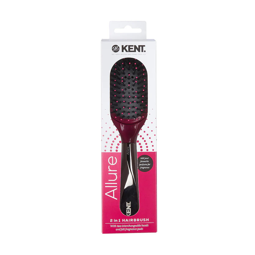 2-in-1 Hairbrush with Perfume Pads ALLURE