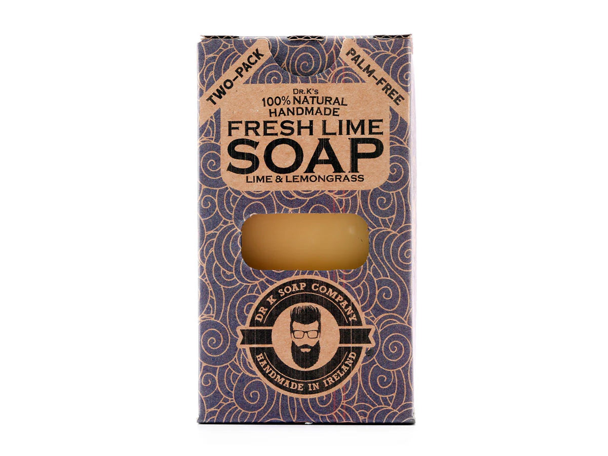 Beard & Body Soap Fresh Lime 2x112gr