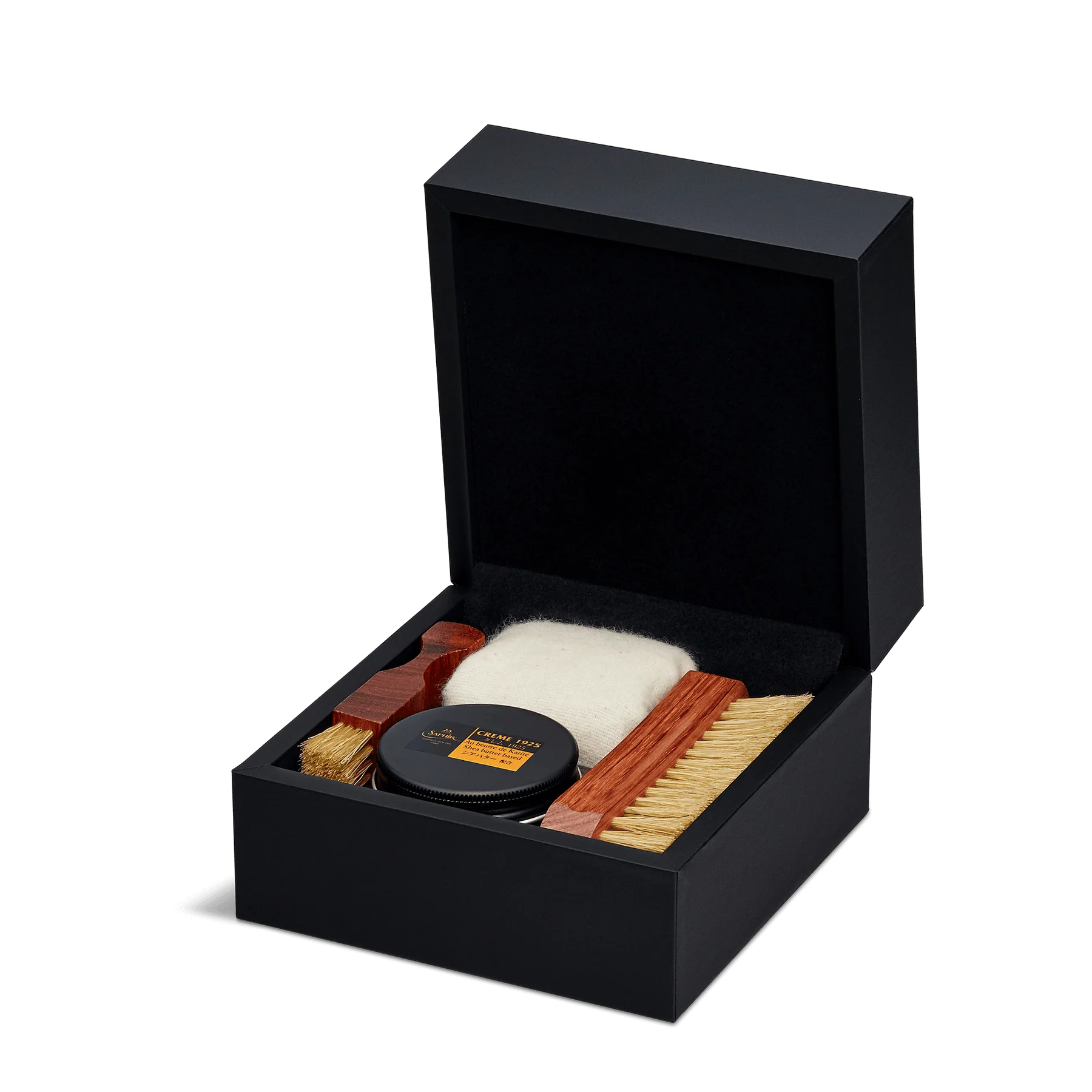 Médaille d'Or Shoe Care Kit Ecrin (The actual set might slightly differ from the image - please request the actual image in advance)