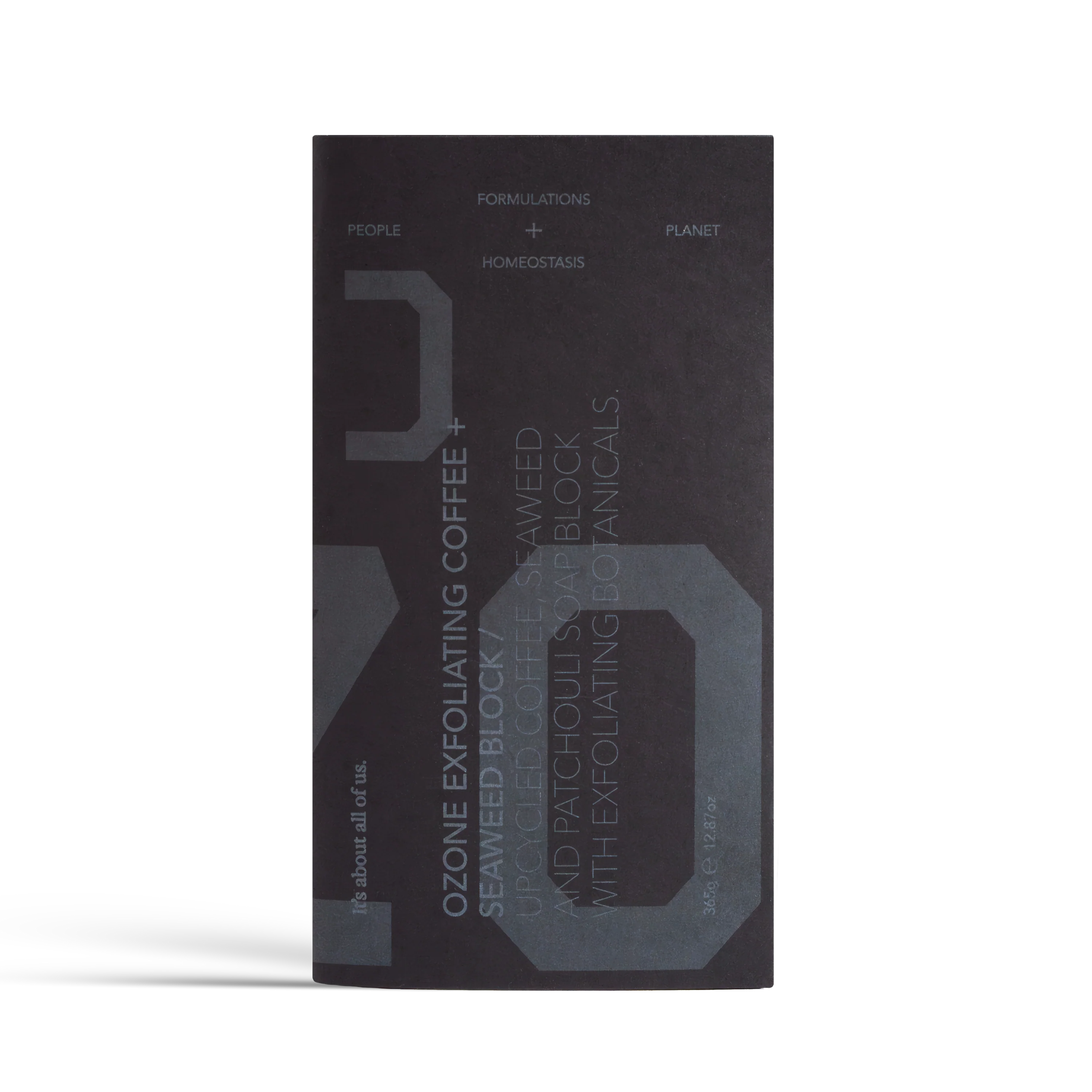 Haeckels x Ozone Exfoliating Coffee + Seaweed Block 365g