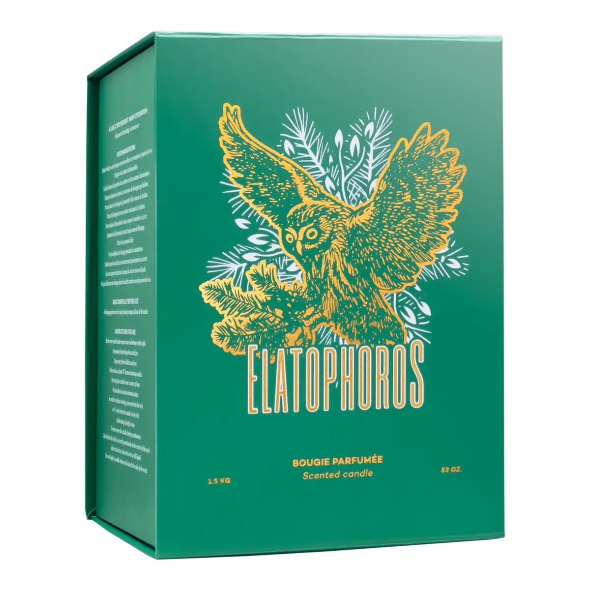 ELATOPHOROS Scented Candle 1,5kg (2023 Edition)