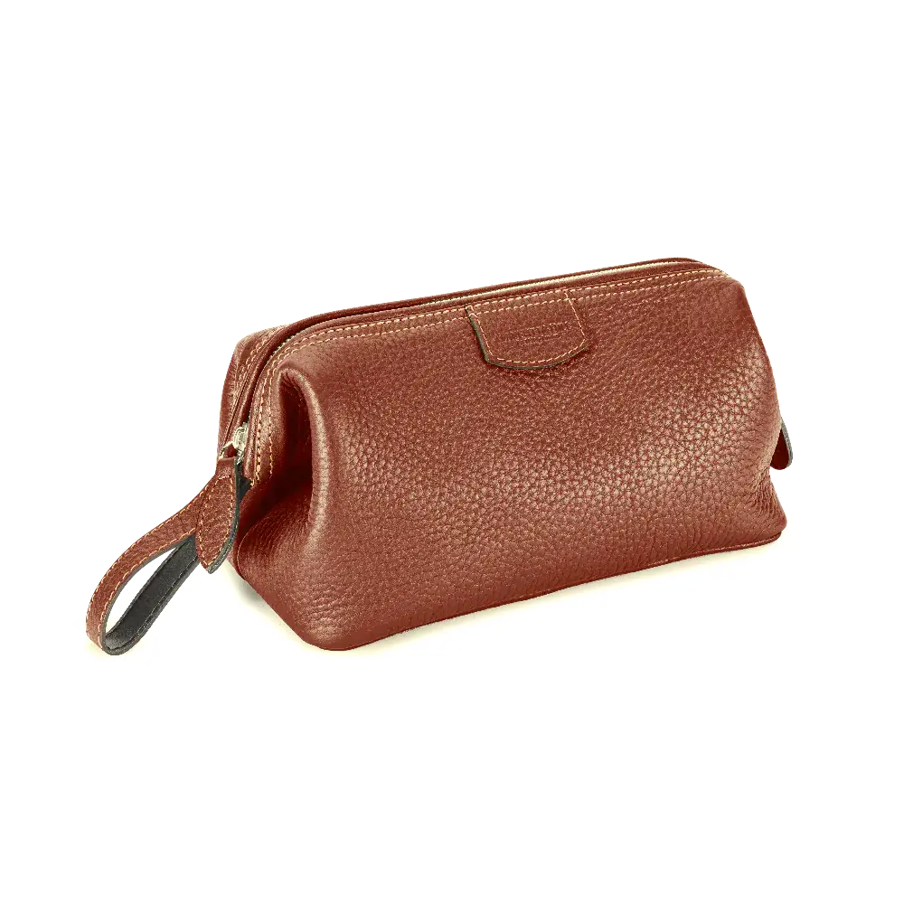 Havana Gentleman's Wash bag from Vegetable Dyed Calfskin