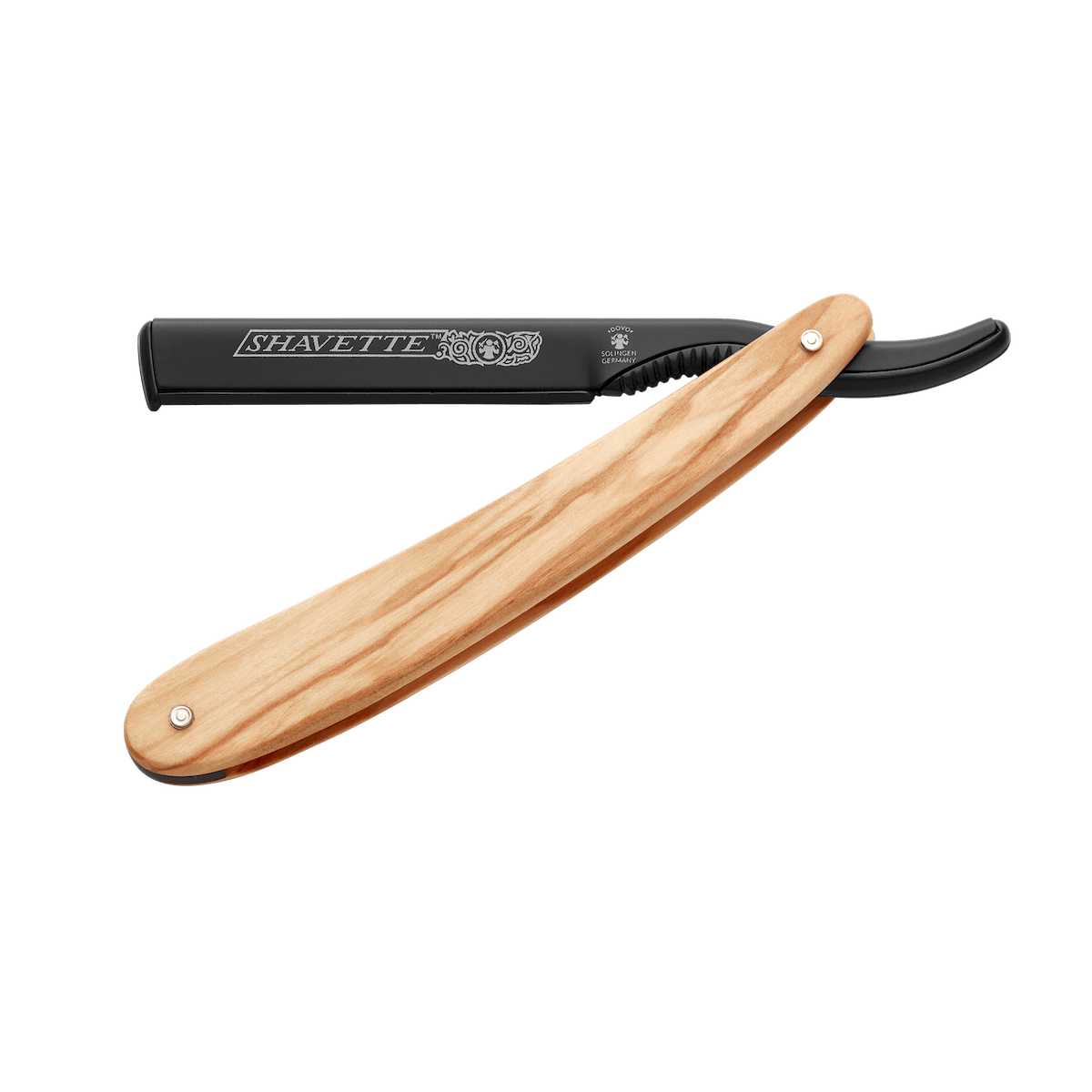 Shavette Razor DOVO Olive Wood 201071