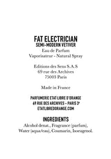 FAT ELECTRICIAN Eau de Parfum 50ml