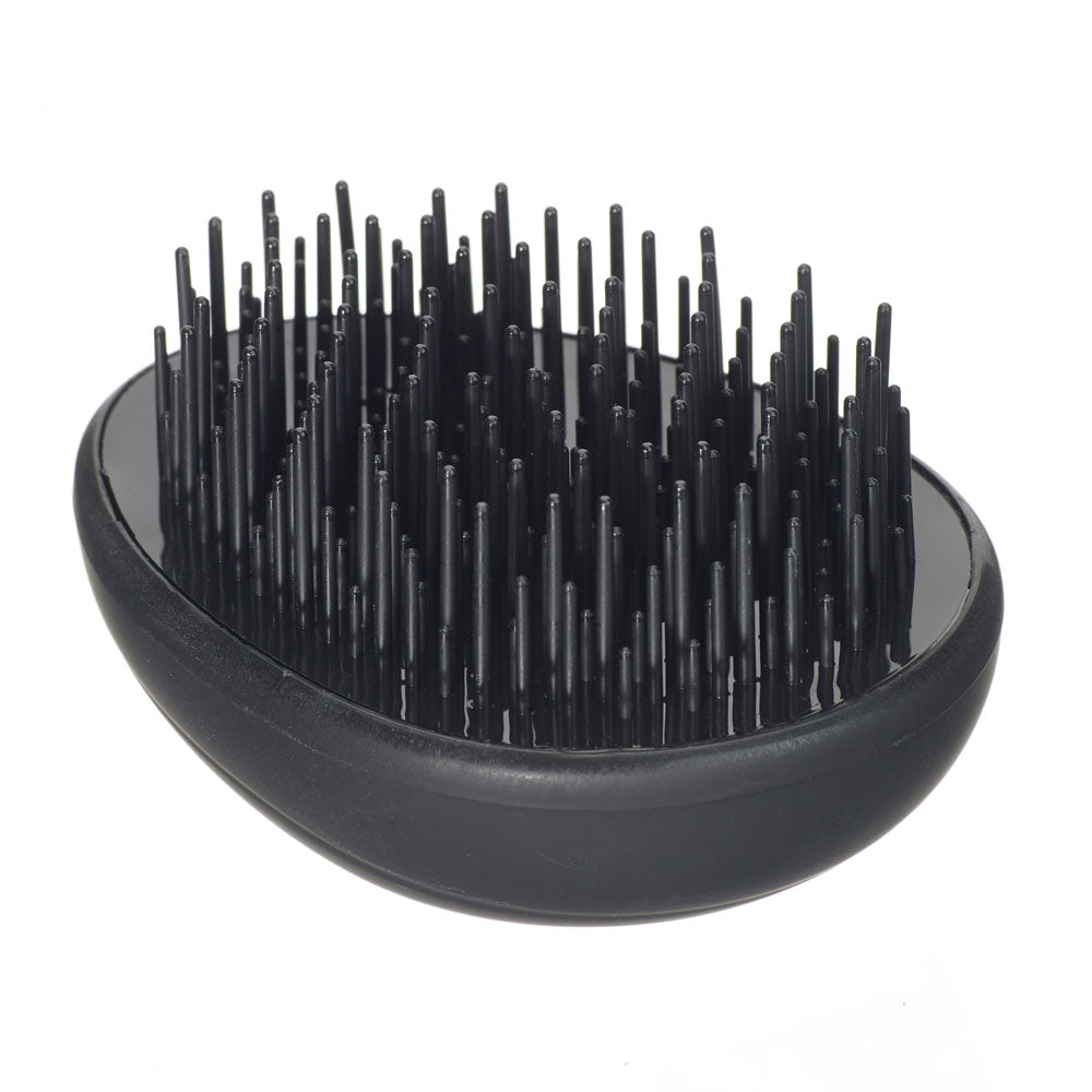 Pebble Detangling Brush in Matt Black PMB