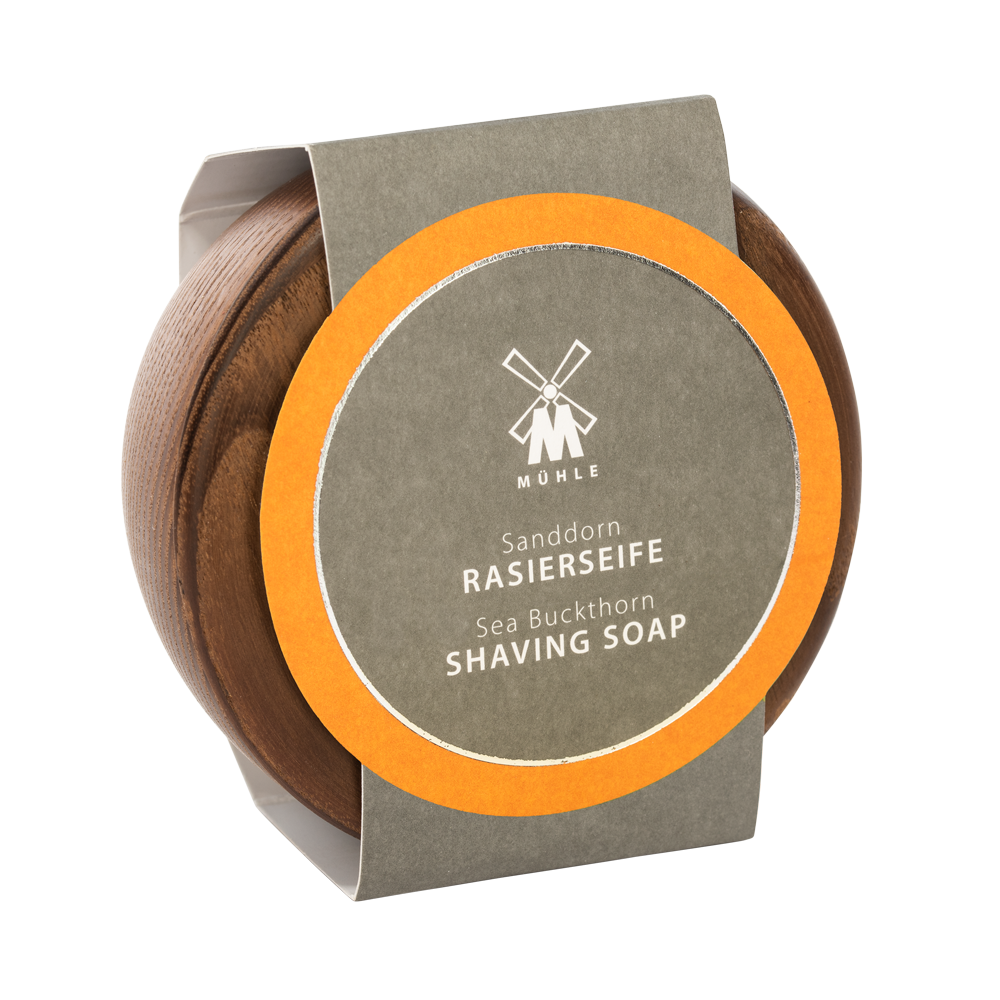 Shaving Soap in Wooden Bowl Sea Buckthorn 65g RN 3 SD